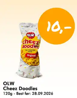 Havaristen Olw Cheez Doodles tilbud