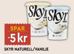 Coop Mega Skyr Naturell/Vanilje tilbud