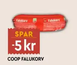 Coop Mega Coop Falukorv tilbud