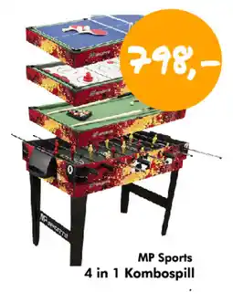 Havaristen MP Sports 4 in 1 Kombospill tilbud