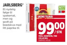 Meny Jarlsberg tilbud