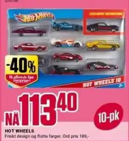 Europris Hot Wheels tilbud