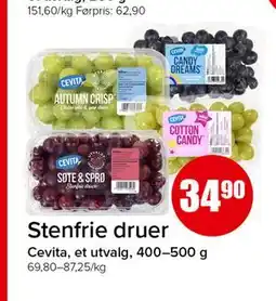Spar Stenfrie druer tilbud