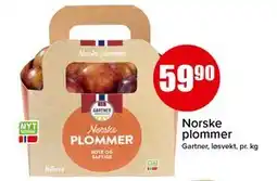 Spar Norske plommer tilbud