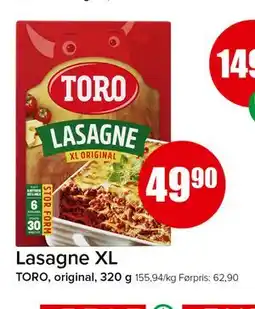 Spar Lasagne XL tilbud