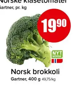 Spar Norsk brokkoli tilbud