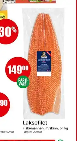 Spar Laksefilet tilbud