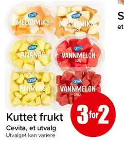Spar Kuttet frukt tilbud
