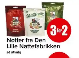 Spar Nøtter fra Den Lille Nøttefabrikken tilbud