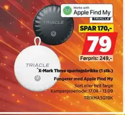 POWER X-Mark Three sporingsbrikke (1 stk.) tilbud