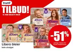 Spar Libero bleier tilbud