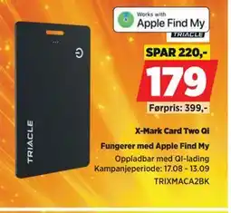 POWER X-Mark Card Two Qi tilbud