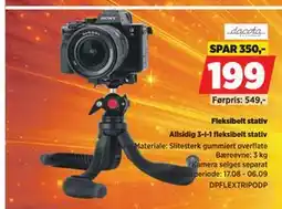 POWER Fleksibelt stativ tilbud