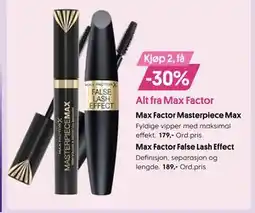 VITA Max Factor False Lash Effect tilbud