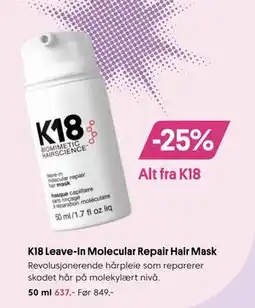 VITA Alt fra K18 tilbud