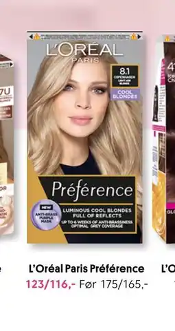 VITA L’Oréal Paris Préférence tilbud