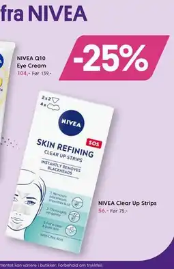 VITA NIVEA Clear Up Strips tilbud