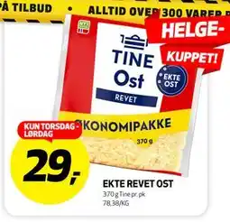 Bunnpris EKTE REVET OST tilbud