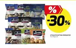 Bunnpris UTVALGTE HATTING-PRODUKTER tilbud
