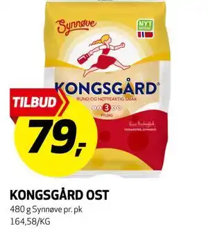 Bunnpris KONGSGÅRD OST tilbud