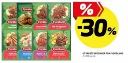 Bunnpris UTVALGTE MIDDAGER FRA FJORDLAND tilbud