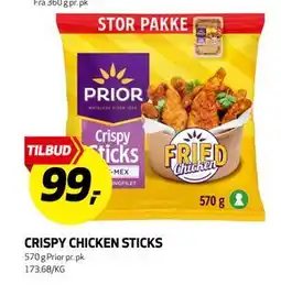 Bunnpris CRISPY CHICKEN STICKS tilbud