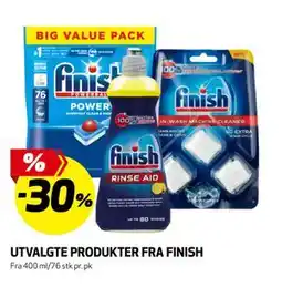Bunnpris UTVALGTE PRODUKTER FRA FINISH tilbud