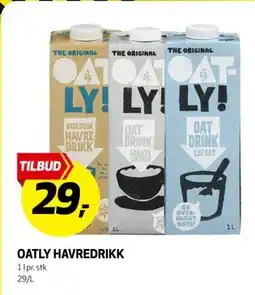 Bunnpris OATLY HAVREDRIKK tilbud