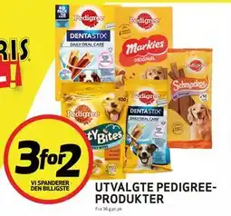 Bunnpris UTVALGTE PEDIGREE-PRODUKTER tilbud