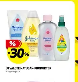 Bunnpris UTVALGTE NATUSAN-PRODUKTER tilbud