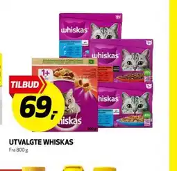 Bunnpris UTVALGTE WHISKAS tilbud