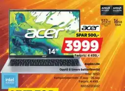 POWER Acer Aspire Lite 14" 128 GB 16 GB RAM tilbud