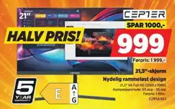 POWER Cepter 21,5"-skjerm tilbud