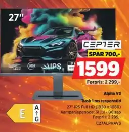 POWER Cep1er Alpha V3 tilbud