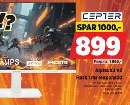 POWER Cepter Alpha X3 V2 tilbud