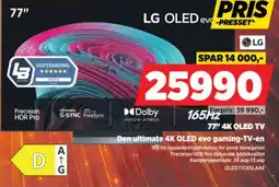 POWER LG 77" 4K OLED TV tilbud