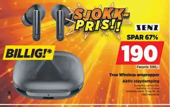 Senz True Wireless ørepropper
