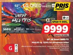 POWER LG 65" 4K Smart QNED-TV tilbud