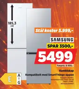 POWER Samsung Kombiskap tilbud