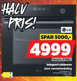 POWER LG Integrert stekeovn tilbud