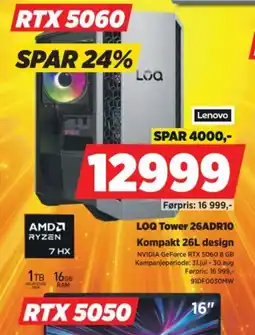 POWER Lenovo LOQ Tower 26ADR10 tilbud