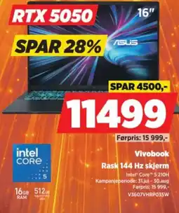 POWER Asus Vivobook tilbud