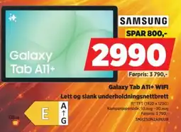 POWER Samsung Galaxy Tab A11+ tilbud