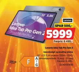 POWER Lenovo Idea Tab Pro Gen 2 tilbud