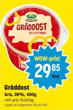 Eurocash Arla Gräddost tilbud