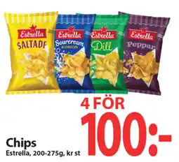 MaxiMat Töcksfors Chips Estrella tilbud