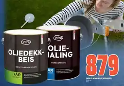 Obs Bygg Infra oljemaling/olje dekkbeis tilbud