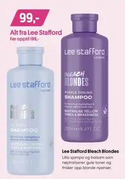 VITA Lee stafford bleach blondes tilbud