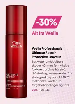 VITA Wella Professionals Ultimate Repair Protective Leave In tilbud