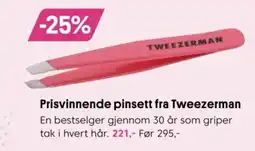 VITA Tweezerman pinsett tilbud